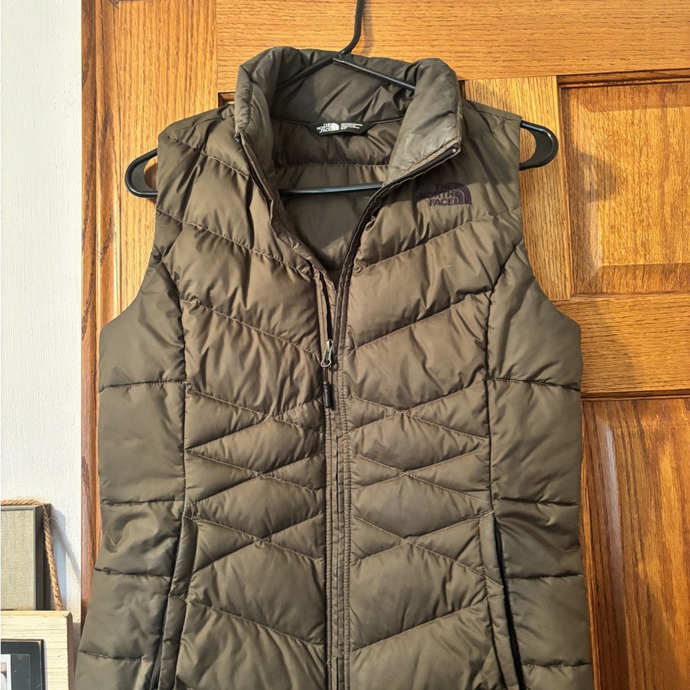 The North Face Women's Olive Puffer Vest